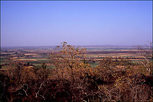 View from Bhimbetka Caves