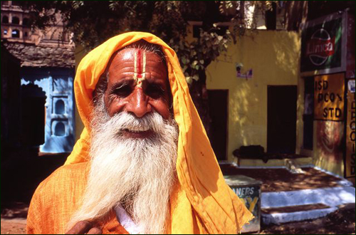 Holy man, Orchha 